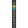 Θερμόμετρο υγρών κρυστάλλων (+16°C έως +30°C) 13cm ['θερμόμετρο τροφίμων', ' θερμόμετρο κουζίνας', ' μαγειρικό θερμόμετρο', ' αυτοκόλλητο θερμόμετρο', ' θερμόμετρο ζύμωσης', ' θερμόμετρο ενυδρείου', ' θερμόμετρο υγρών κρυστάλλων', ' αυτοκόλλητα θερμόμετρα', ' θερμόμετρα οινοποίησης', ' θερμόμετρα ζυθοποιίας']