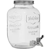 Βάζο για λεμονάδα, με βρυσάκι - γυάλινο, 4 L ['βάζο για λεμονάδα', ' βάζο για ποτά', ' βάζο με βρυσάκι', ' βάζο 4 λίτρων με βρυσάκι', ' γυάλινη μπουκάλα με βρυσάκι', ' γυάλινη μπουκάλα για ποτά', ' βάζο για ποτό', ' βάζο για ποτό για πάρτι', ' βάζο με βρυσάκι για τον κήπο', ' λεμονάδα στην ύπαιθρο', ' καλοκαιρινή δροσιά']