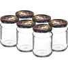 Βάζο TO Ćwiartka 250 ml με καπάκι Ø 66 - 6 τεμ ['βάζα με καπάκια', ' βάζα twist-off', ' για μαρμελάδες', ' για μαρμελάδα', ' για κομπόστες', ' για σπιτικά παρασκευάσματα', ' για σαλάτες', ' διακοσμητικά καπάκια']