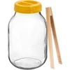 Βάζο twist-off 3 L, λαβίδα και καπάκι από πλαστικό fi 100, με χερούλι ['βάζο', ' γυάλινο βάζο', ' γυάλινο βάζο', ' βάζο με βιδωτό καπάκι', ' βάζο για τουρσί αγγουριών', ' βάζο για αγγούρια', ' βάζο για λικέρ', ' βάζο για λικέρ', ' βάζο με χερούλι', ' καπάκι με χερούλι', ' πρακτικό βάζο', ' βάζο με χερούλι', ' όμορφο βάζο', ' ποιο βάζο να αγοράσω', ' βάζο με λαβίδα', ' βάζο για αγγούρια', ' βάζο για τουρσί αγγουριών']