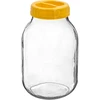 Βάζο twist-off 3 L με βιδωτό καπάκι από πλαστικό fi 100, με λαβή ['βάζο', ' γυάλινο βάζο', ' γυάλινο βάζο', ' βάζο με βιδωτό καπάκι', ' βάζο για ζύμωση αγγουριών', ' βάζο για αγγούρια', ' βάζο για λικέρ', ' δοχείο για λικέρ', ' βάζο με λαβή', ' βιδωτό καπάκι με λαβή', ' πρακτικό βάζο', ' βάζο με λαβή', ' όμορφο βάζο', ' ποιο βάζο να αγοράσω']