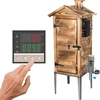 Καπνιστήριο κήπου 200 L dragON Wood 100E - με καύση ξύλου, ηλεκτρική μονάδα θέρμανσης και ελεγκτή - 13 