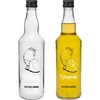Μπουκάλι 500 ml με βιδωτό πώμα, με εκτύπωση «Cytrynówka», 1 τεμ. ['μπουκάλι για βάμματα', ' μπουκάλι για νερό', ' μπουκάλι με εκτύπωση', ' γυάλινο μπουκάλι', ' μπουκάλι για λικέρ', ' Cytrynówka', ' συνταγή για λικέρ λεμονιού', ' σπιτικό λικέρ λεμονιού', ' μπουκάλι για αλκοολούχα ποτά', ' διακοσμητικό μπουκάλι', ' μπουκάλια για βότκα', ' μπουκάλια για σπιτικό απόσταγμα', ' γυάλινο μπουκάλι 500 ml', ' μπουκάλια γάμου']