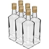 Μπουκάλι Pryncypalna 500 ml με βιδωτό καπάκι, 6 τεμ. ['διακοσμητικό μπουκάλι', ' μπουκάλι για βότκα', ' μπουκάλι για αλκοολούχα ποτά', ' μπουκάλι για λικέρ', ' διακοσμητικά μπουκάλια']