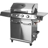 Ψησταριά αερίου dragON BBQ201, 18,8 kW, ασημί - 2 