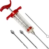 Σύριγγα έγχυσης 30ml + 3 βελόνες + βούρτσα καθαρισμού - 3 