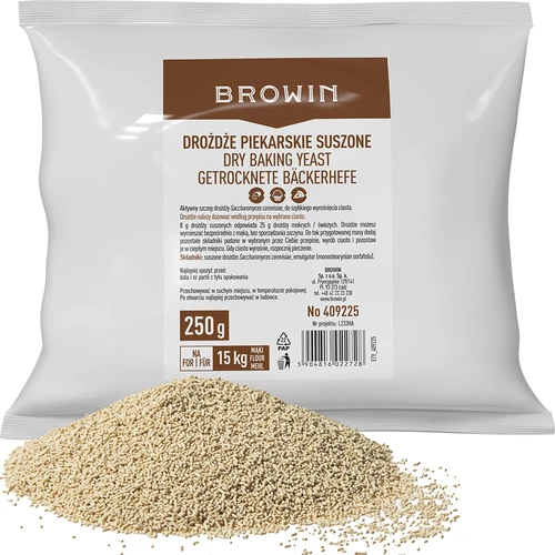Ξηρή μαγιά αρτοποιίας, 250 g