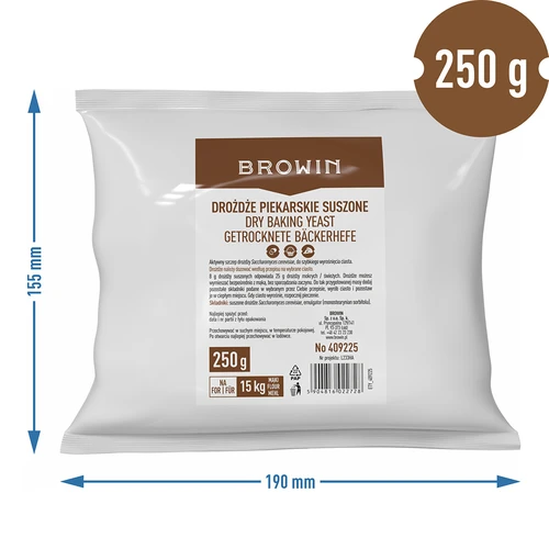 Ξηρή μαγιά αρτοποιίας, 250 g - 4