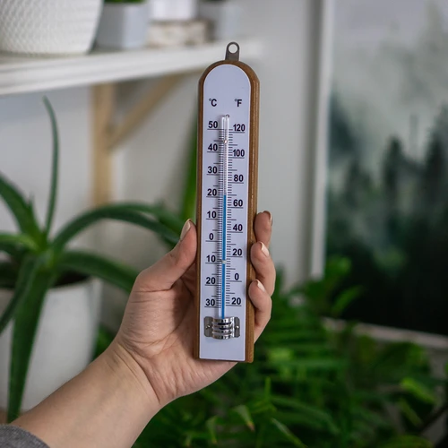 Θερμόμετρο δωματίου με λευκή κλίμακα (-30°C έως +50°C) 20cm - 3