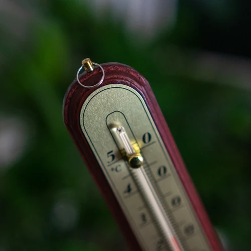 Θερμόμετρο δωματίου με χρυσή κλίμακα (-10°C έως +50°C) 22 cm, ποικιλία - 4