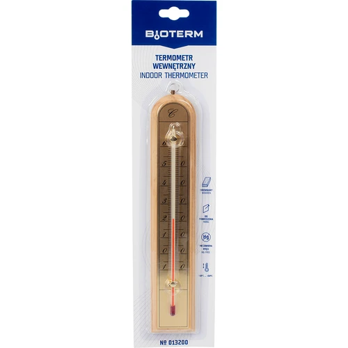Θερμόμετρο δωματίου με χρυσή κλίμακα (-10°C έως +60°C) 28 cm ποικιλία - 4