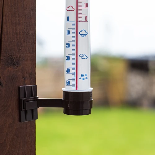 Θερμόμετρο εξωτερικού χώρου καφέ (-50°C έως +50°C) 27cm - 3