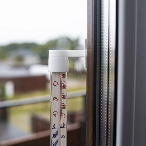 Θερμόμετρο εξωτερικού χώρου λευκό (-60°C έως +50°C) 23 cm - 3