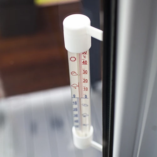 Θερμόμετρο εξωτερικού χώρου λευκό (-60°C έως +50°C) 23 cm - 4