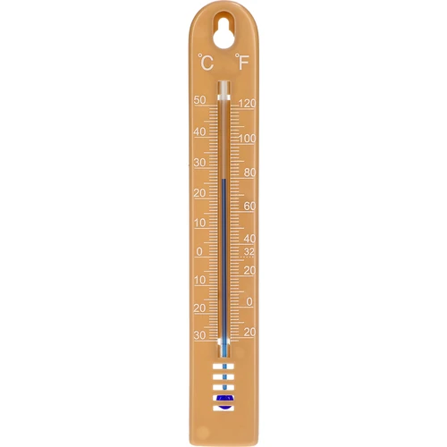 Θερμόμετρο γενικής χρήσης (-30 έως +50°C), 17 cm, ανοιχτό καφέ