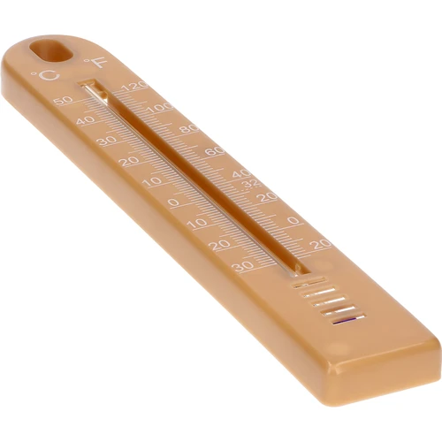 Θερμόμετρο γενικής χρήσης (-30 έως +50°C), 17 cm, ανοιχτό καφέ - 3