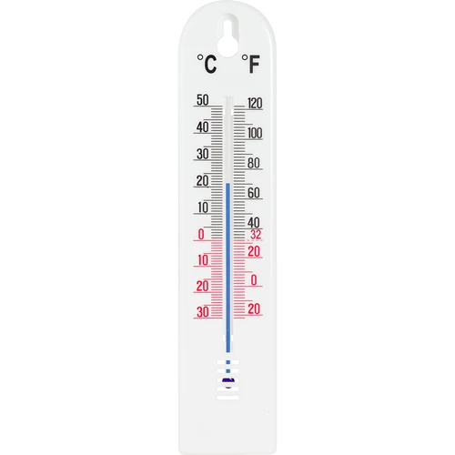 Θερμόμετρο γενικής χρήσης λευκό (-30°C έως +50°C) 20 cm