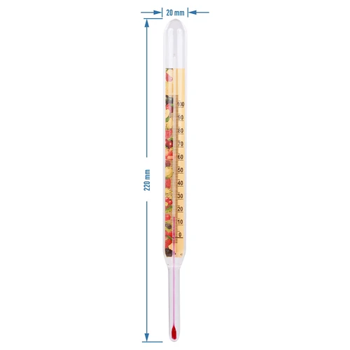 Θερμόμετρο για διατηρήματα (0°C έως +100°C) 22 cm - 2