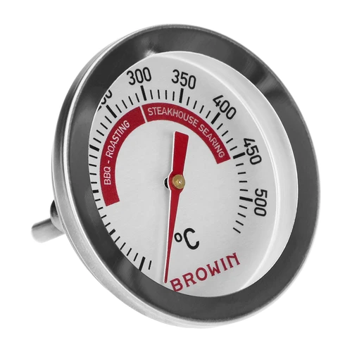 Θερμόμετρο για γκριλ και BBQ, από 50 έως +500°C, διμεταλλικό, 5,3cm