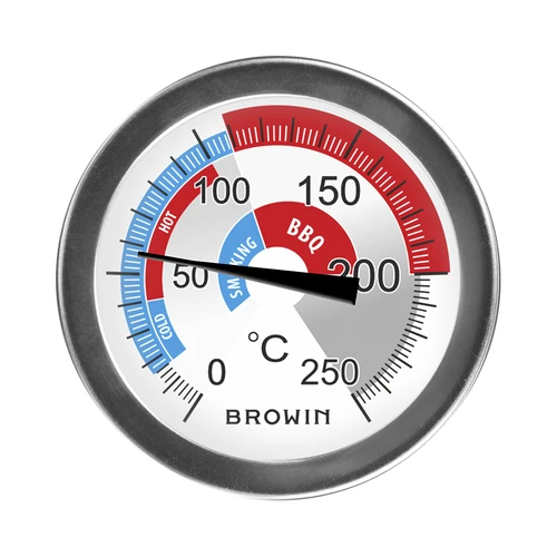 Θερμόμετρο για καπνιστήριο και BBQ (0°C έως +250°C) 5,7cm - 2