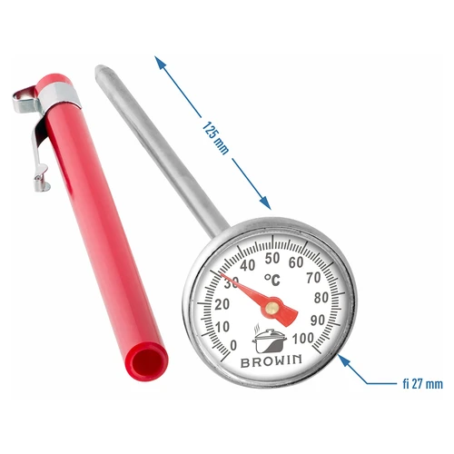 Θερμόμετρο κουζίνας (0°C έως +100°C) 12,5cm - 7