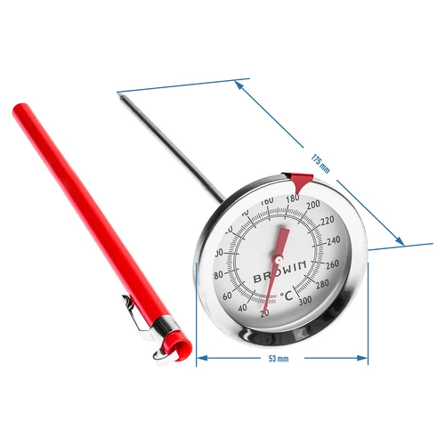 Θερμόμετρο κουζίνας (0°C έως +300°C) 17,5 cm - 2
