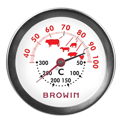 Θερμόμετρο με διπλή κλίμακα (30°C έως 100°C) / (50°C έως 300°C) 13,0cm - 2