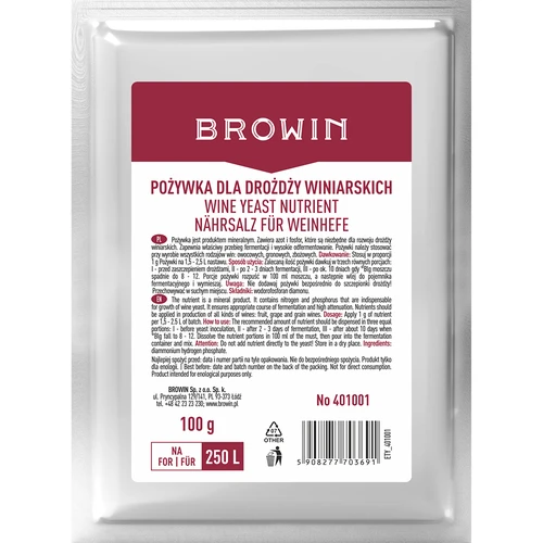 Θρεπτικό για ζύμες κρασιού, 100 g