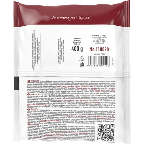 Αλάτι ωρίμανσης Vit-C - 400 g - 2