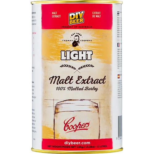 Ανοιχτόχρωμο εκχύλισμα βύνης Coopers Light
