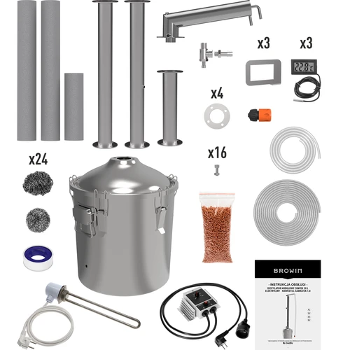 Αποστακτήρας Hawkstill Aabratek 1.0 Ηλεκτρικός, 30 L - 2
