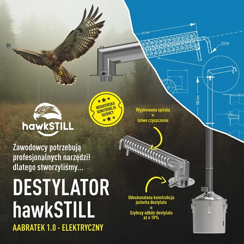 Αποστακτήρας Hawkstill Aabratek 1.0 Ηλεκτρικός, 30 L - 18