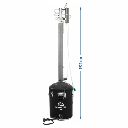 Αποστακτήρας HawkStill «Κρύα Δάχτυλα» 60 L, με στήλη φ 60,3 mm και μόνωση δεξαμενής - 17