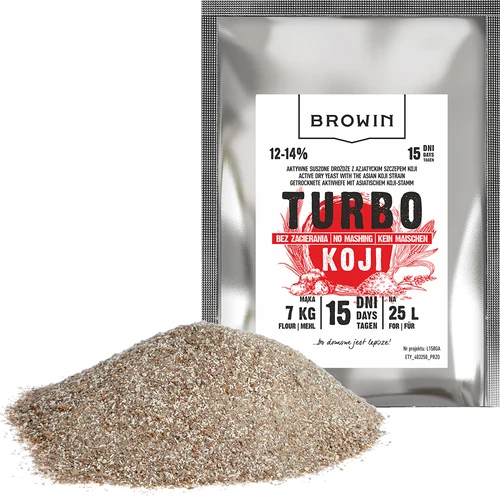 Αποστακτικές ζύμες Turbo Koji, 50 g (χωρίς σακχαροποίηση!) - 3