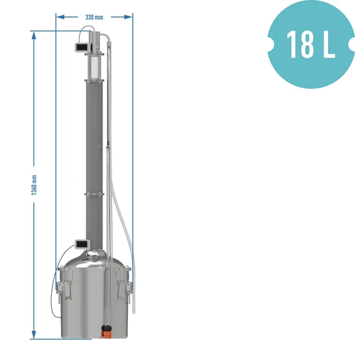 Αρθρωτός αποστακτήρας Convex 18 L Baldur - 16