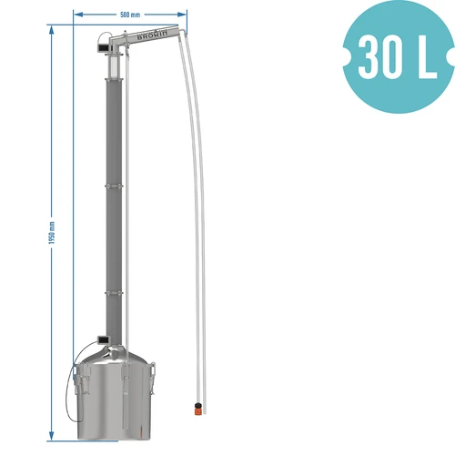 Αρθρωτός αποστακτήρας Convex 30 L ηλεκτρικός - Aabratek - 21