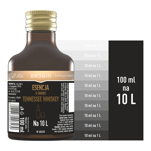 Αρωματική ουσία με γεύση Tennessee whiskey για 10 L - 100 ml - 5