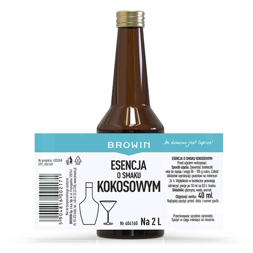 Αρωματική εσάνς καρύδας για 2 L - 40 ml - 5