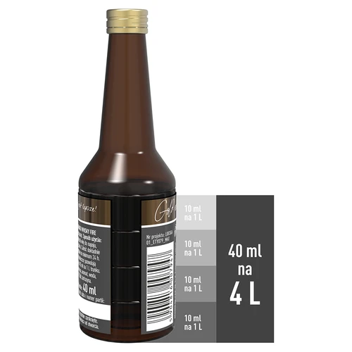 Εσάνς με γεύση Whisky Fire για 4 L, 40 ml - 5