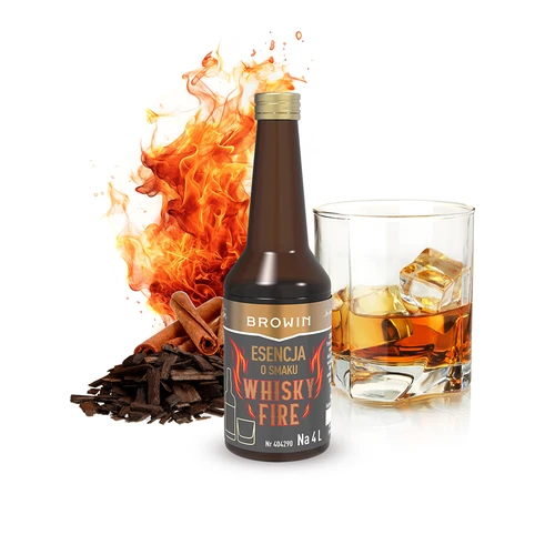 Εσάνς με γεύση Whisky Fire για 4 L, 40 ml - 3