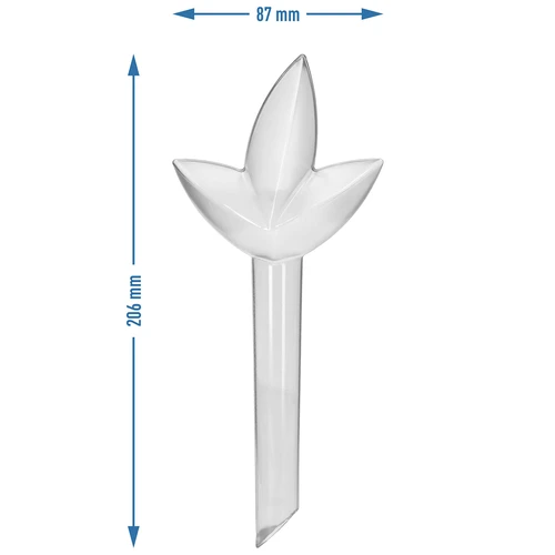 Αυτοποτιστής για φυτά – διαφανές φύλλο, 120 ml - 4