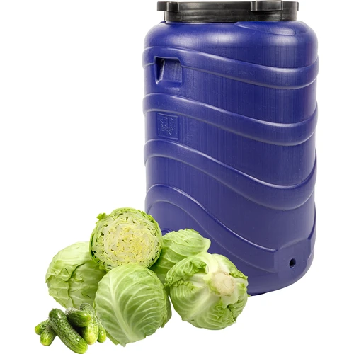 Βαρέλι για τουρσιά 130 L μπλε - 3