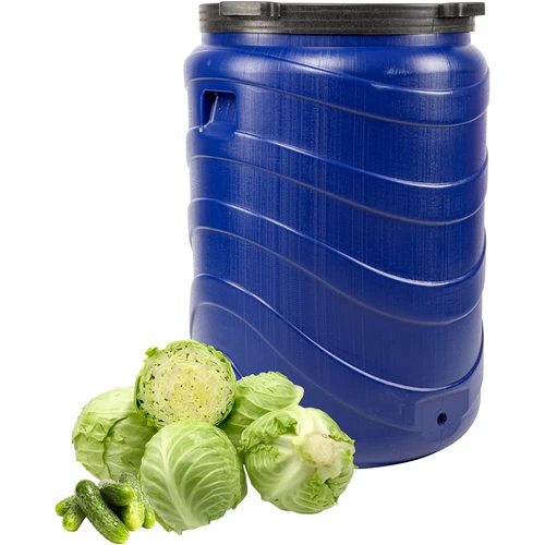 Βαρέλι για τουρσιά 240 L μπλε - 3