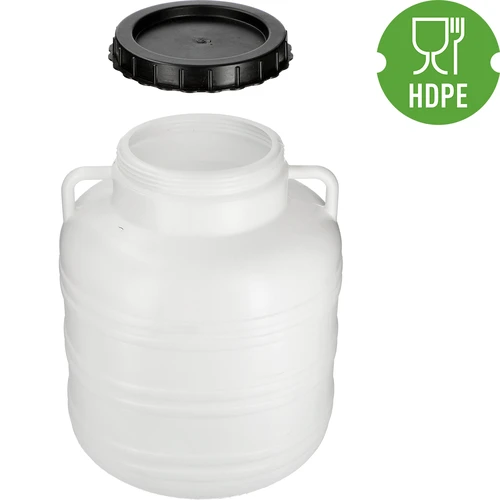 Βαρέλι Kiszonka 40L- λευκό, χειρολαβές - 2