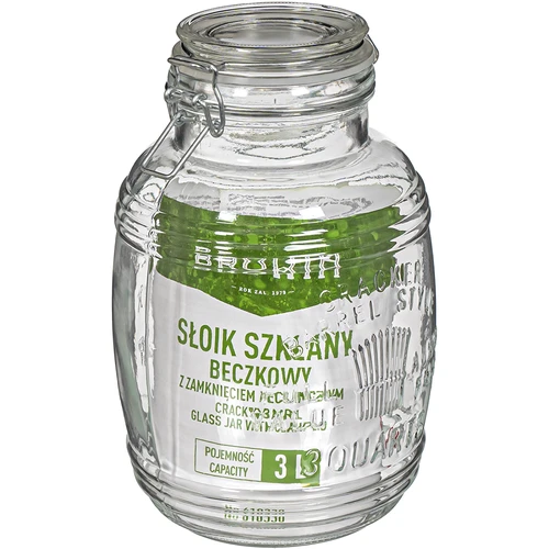 Βαρελοειδές βάζο "OLD" 3L με μηχανικό κλείσιμο - 3