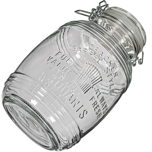 Βαρελοειδές βάζο "OLD" 3L με μηχανικό κλείσιμο - 5