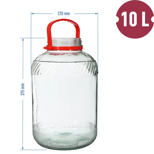 Βάζο 10 L με πλαστικό καπάκι - 6