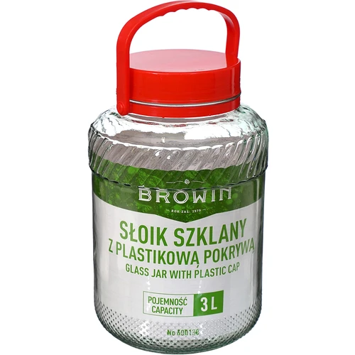 Βάζο 3 L με πλαστικό καπάκι - 3