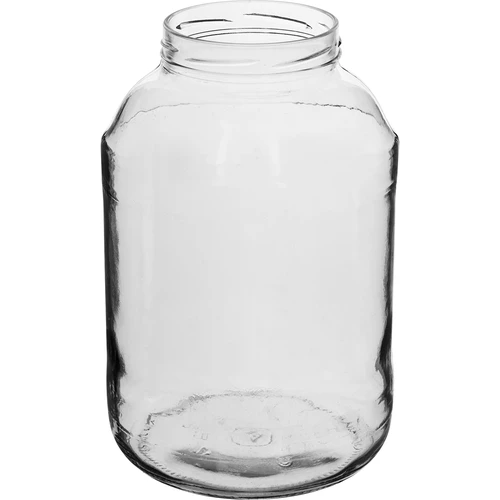 Βάζο 4 L, χρωματιστό βιδωτό καπάκι + πιρούνι ή λαβίδα - 2