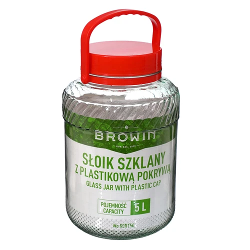 Βάζο 5 L με πλαστικό καπάκι - 5